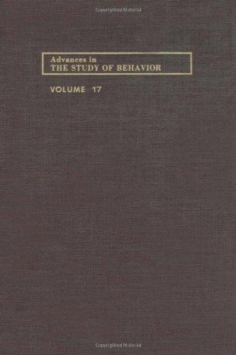 Book ADVANCES IN THE STUDY OF BEHAVIOR V 17, Volume 17 free