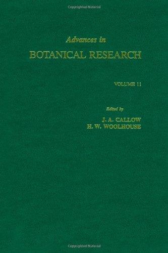 Book Advances in Botanical Research, Vol. 11 free