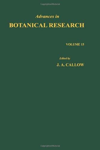 Book Advances in Botanical Research, Vol. 15 free