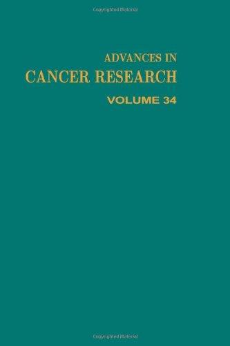 Book ADVANCES IN CANCER RESEARCH, VOLUME 34, Volume 34 free