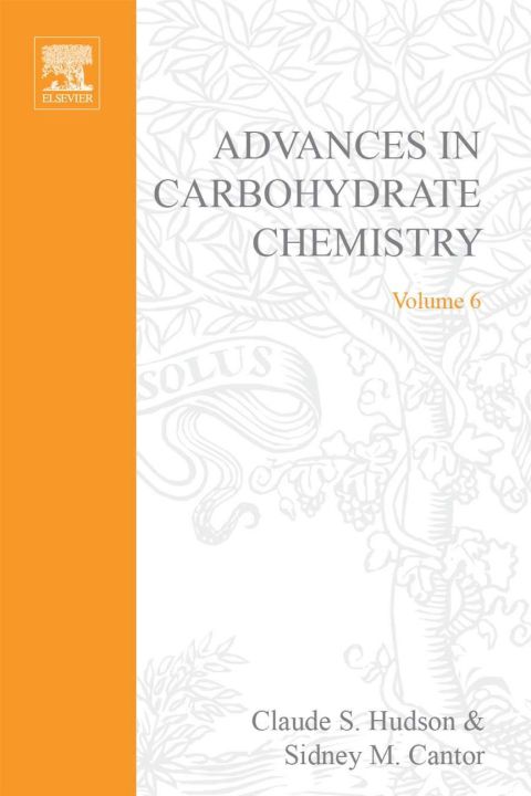 Book ADVANCES IN CARBOHYDRATE CHEMISTRY VOL 6 free