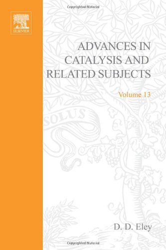 Book ADVANCES IN CATALYSIS VOLUME 13, Volume 13 (v. 13) free