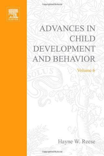 Book ADV IN CHILD DEVELOPMENT &BEHAVIOR V 6, Volume 6 (Advances in Child Development and Behavior) free