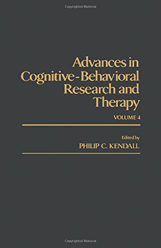 Book Advances in Cognitive-Behavioral Research and Therapy free