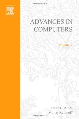Book ADVANCES IN COMPUTERS VOL 7, Volume 7 (v. 7) free