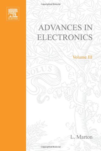 Book ADVANCES ELECTRONC &ELECTRON PHYSICS V3 free
