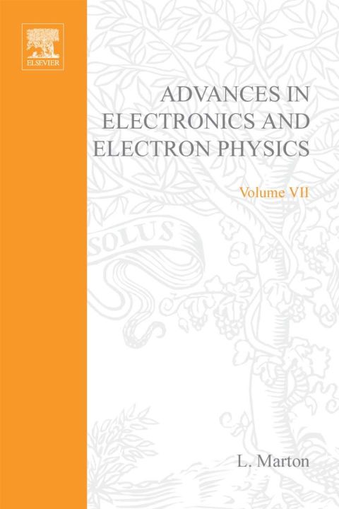 Book ADVANCES ELECTRONI &ELECTRON PHYSICS V7 free