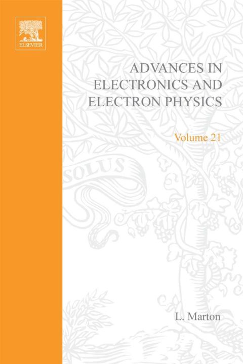 Book ADV ELECTRONICS ELECTRON PHYSICS V21 free