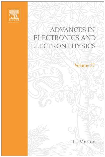 Book ADVANCES ELECTRONC &ELECTRON PHYSICS V27 free