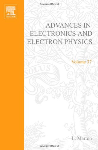 Book ADVANCES ELECTRONC &ELECTRON PHYSICS V37 free