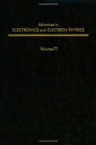 Book ADV ELECTRONICS ELECTRON PHYSICS V71 free