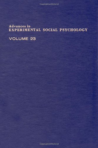 Book Advances in Experimental Social Psychology, Volume 23 free