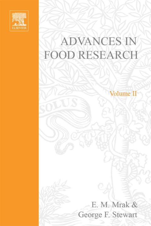 Book ADVANCES IN FOOD RESEARCH VOLUME 2, Volume 2 free
