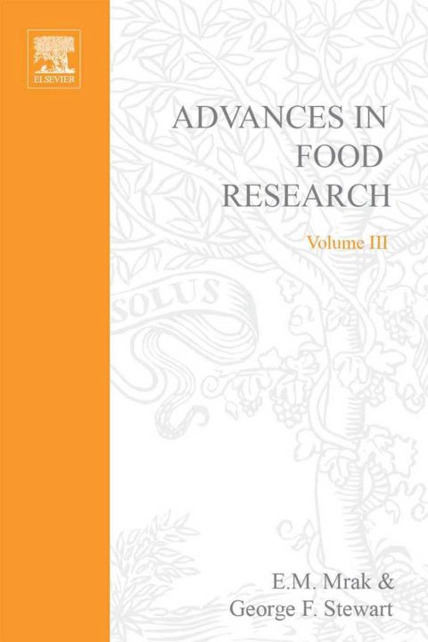 Book ADVANCES IN FOOD RESEARCH VOLUME 3 free