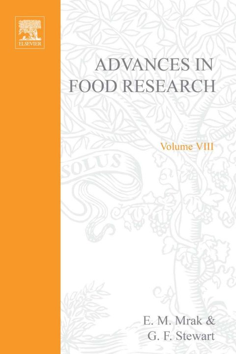 Book ADVANCES IN FOOD RESEARCH VOLUME 8 free