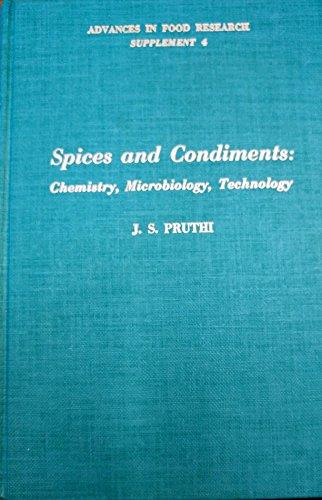 Book Spices And Condiments: Chemistry, Microbiology, Technology (advances In Food Research, Supplement 4) free