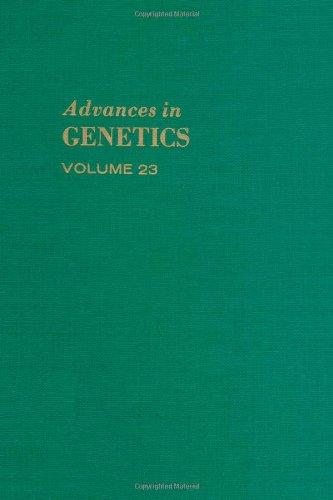 Book ADVANCES IN GENETICS VOLUME 23, Volume 23 free