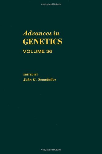 Book ADVANCES IN GENETICS VOLUME 26, Volume 26 free