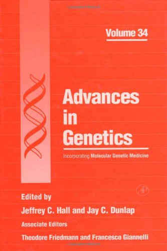 Book Advances in Genetics (Volume 34) free