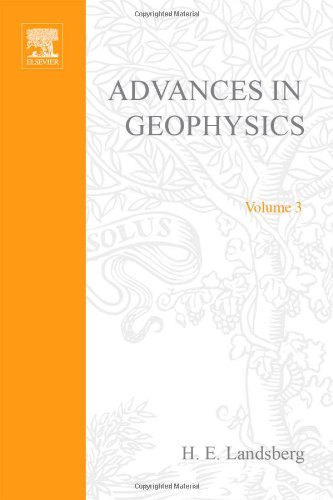 Book ADVANCES IN GEOPHYSICS VOLUME 3, Volume 3 (v. 3) free