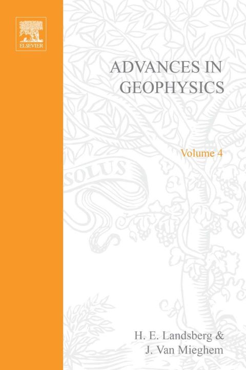 Book ADVANCES IN GEOPHYSICS VOLUME 4, Volume 4 (v. 4) free