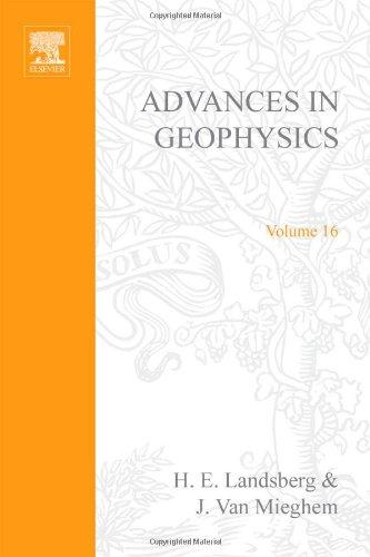 Book ADVANCES IN GEOPHYSICS VOLUME 16, Volume 16 (v. 16) free