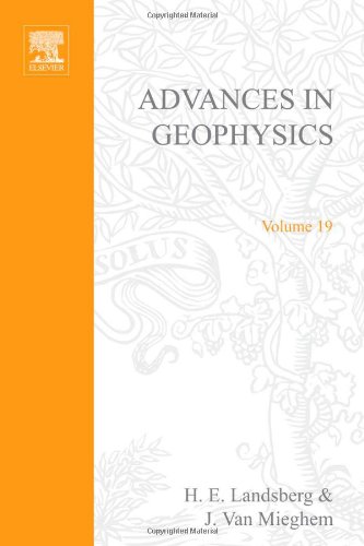 Book ADVANCES IN GEOPHYSICS VOLUME 19, Volume 19 (v. 19) free
