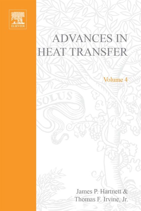 Book ADVANCES IN HEAT TRANSFER VOLUME 4, Volume 4 (v. 4) free