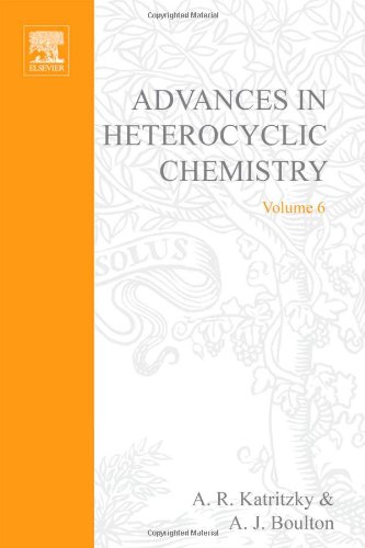 Book ADVANCES IN HETEROCYCLIC CHEMISTRY V 6, Volume 6 free