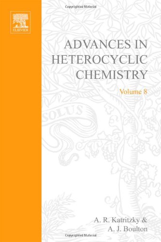 Book ADVANCES IN HETEROCYCLIC CHEMISTRY V 8, Volume 8 free