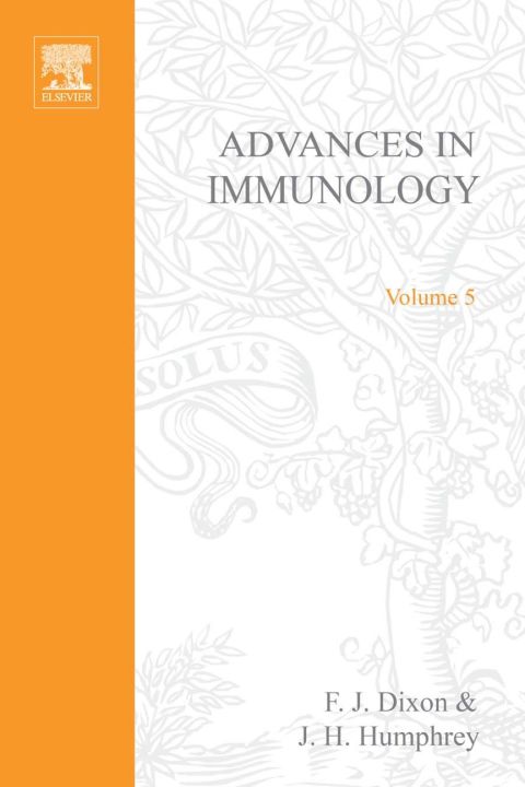 Book ADVANCES IN IMMUNOLOGY VOLUME 5, Volume 5 (v. 5) free