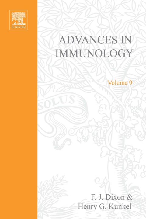 Book ADVANCES IN IMMUNOLOGY VOLUME 9, Volume 9 (v. 9) free