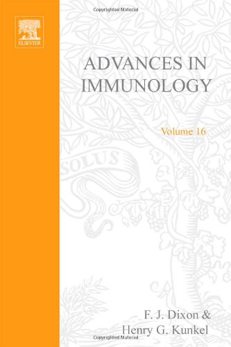 Book ADVANCES IN IMMUNOLOGY VOLUME 16, Volume 16 (v. 16) free