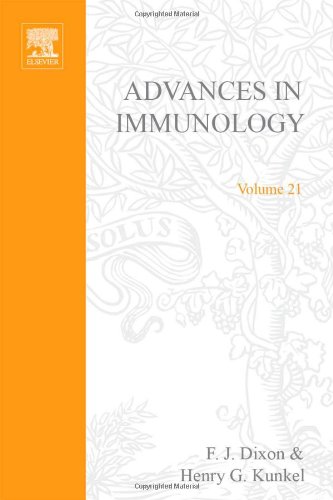 Book ADVANCES IN IMMUNOLOGY VOLUME 21, Volume 21 (v. 21) free