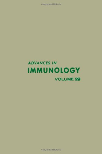 Book ADVANCES IN IMMUNOLOGY VOLUME 29, Volume 29 (v. 29) free