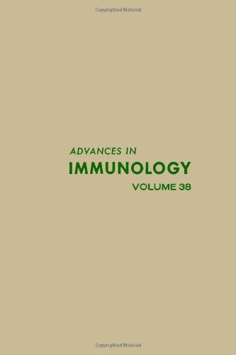 Book ADVANCES IN IMMUNOLOGY VOLUME 38, Volume 38 free