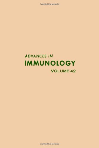 Book ADVANCES IN IMMUNOLOGY VOLUME 42, Volume 42 free