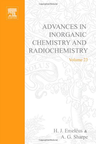 Book Advances in Inorganic Chemistry and Radiochemistry, Vol. 23 free