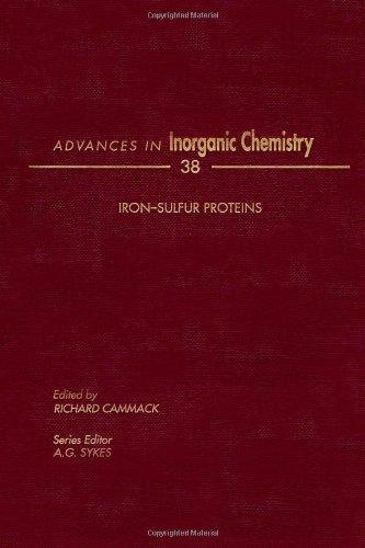 Book Advances in Inorganic Chemistry. Volume 38: Iron-Sulphur Proteins free