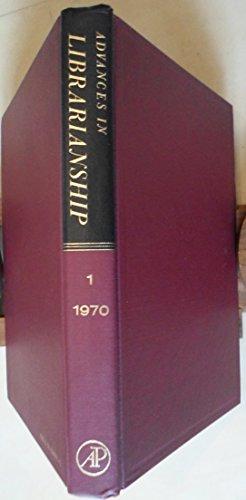 Book Advances In Librarianship (v. 1) free