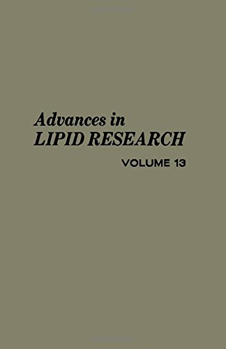 Book Advances In Lipid Research: V. 13 free