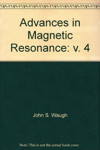 Book Advances In Magnetic Resonance: V. 4 free