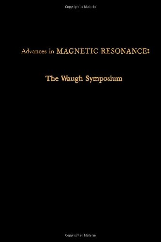 Book Advances in Magnetic Resonance: The Waugh Symposium free