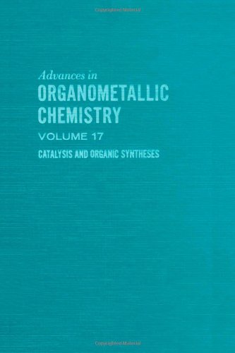 Book ADVANCES ORGANOMETALLIC CHEMISTRY V17 free