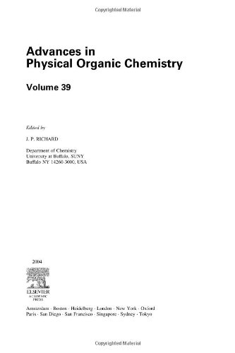 Book Advances in Physical Organic Chemistry (Volume 39) free