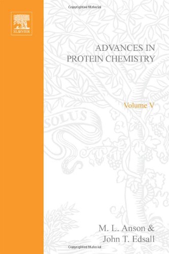 Book ADVANCES IN PROTEIN CHEMISTRY VOL 5, Volume 5 (v. 5) free