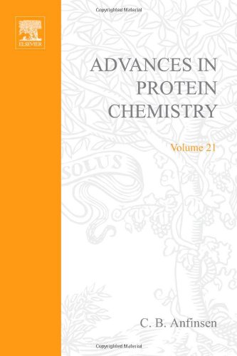 Book ADVANCES IN PROTEIN CHEMISTRY VOL 21 free