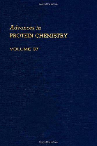Book ADVANCES IN PROTEIN CHEMISTRY VOL 37, Volume 37 free