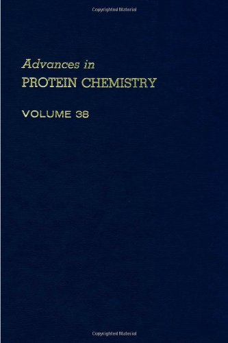 Book ADVANCES IN PROTEIN CHEMISTRY VOL 38, Volume 38 free
