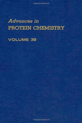 Book ADVANCES IN PROTEIN CHEMISTRY VOL 39, Volume 39 free